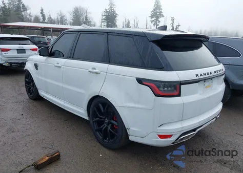 2022 Land Rover Range Rover Sport Svr/Svr Carbon Edition z USA, uszkodzony, nr VIN SALWZ2RE6NA211370